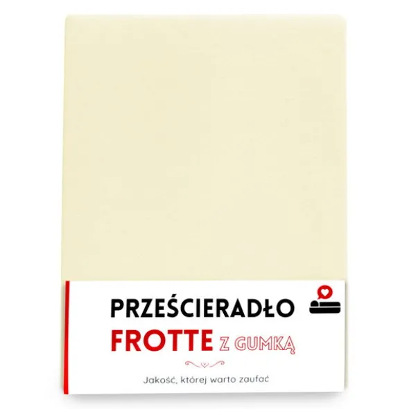 Prześcieradło 80 x 160 Frotte z Gumką Gaja 03