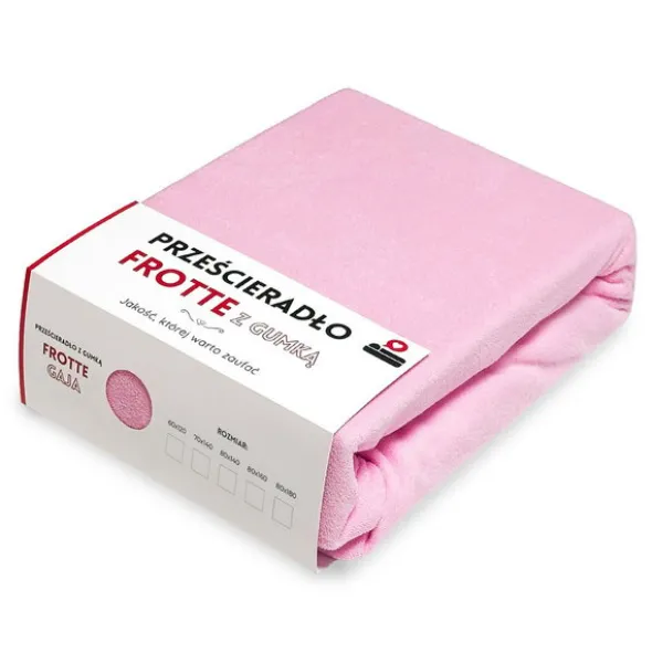 Prześcieradło 80 x 140 Frotte z Gumką Gaja 20