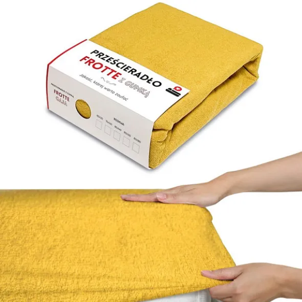 Prześcieradło 60 x 120 Frotte z Gumką Gaja 41