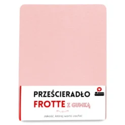 Prześcieradło 70 x 140 Frotte z Gumką Gaja 02