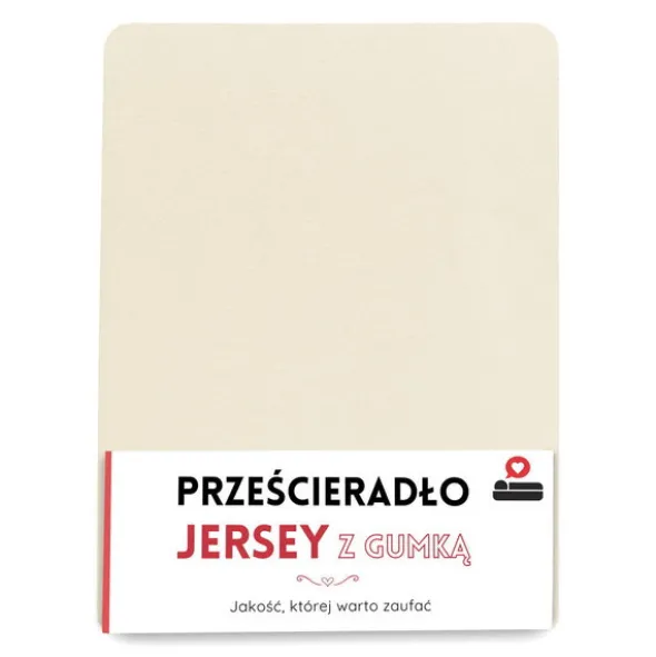 Prześcieradło 80 x 160 Jersey z Gumką Gaja 07