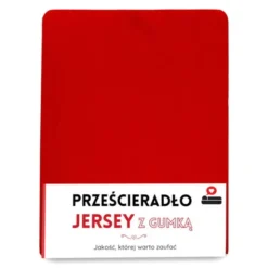 Prześcieradło 180 x 200 Jersey z Gumką Gaja 16