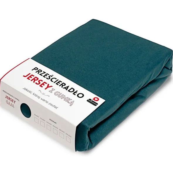 Prześcieradło 120 x 200 Jersey z Gumką Gaja 47