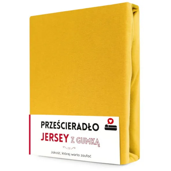 Prześcieradło 60 x 120 Jersey z Gumką Gaja 41