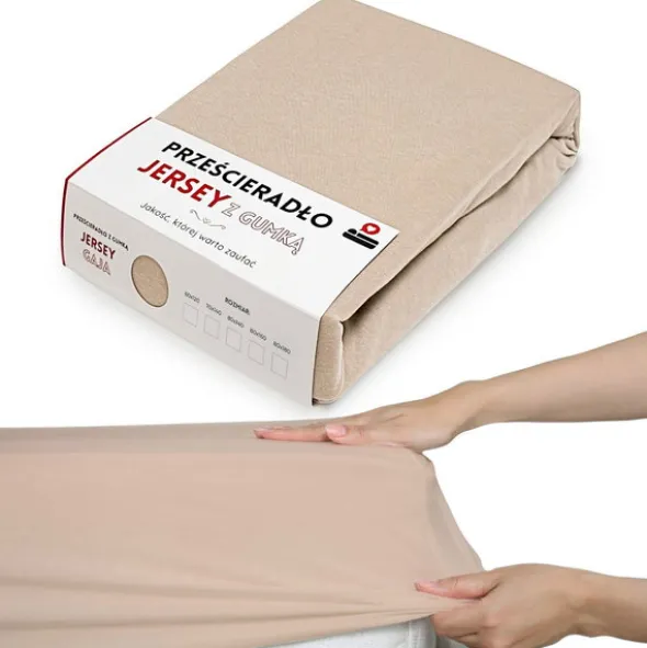 Prześcieradło 70 x 140 Jersey z Gumką Gaja 30
