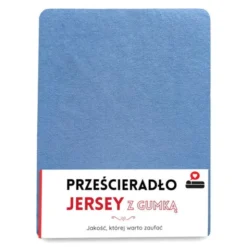 Prześcieradło 120 x 200 Jersey z Gumką Gaja 17