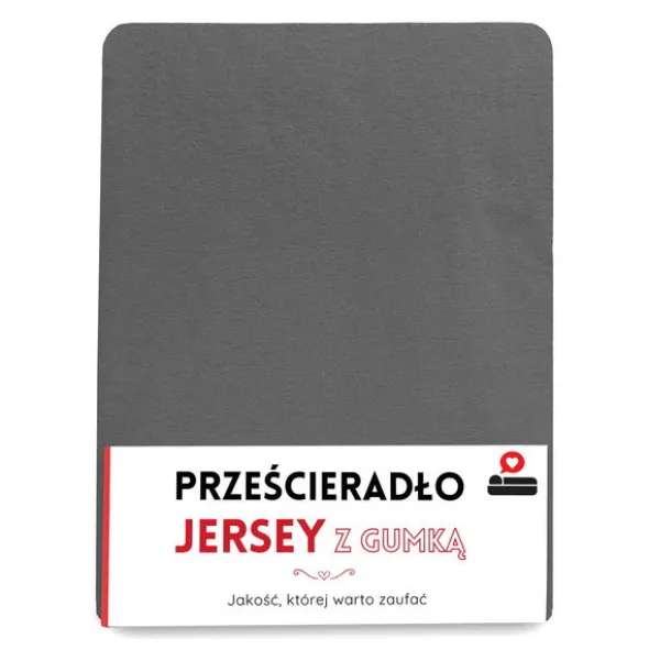 Prześcieradło 60 x 120 Jersey z Gumką Gaja 40