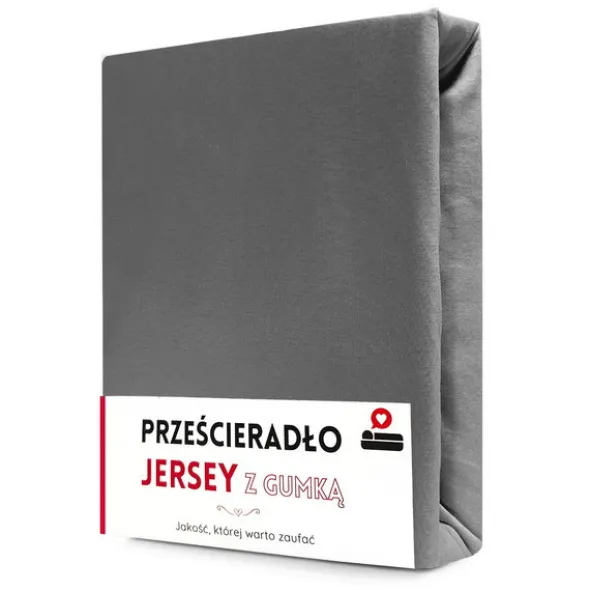 Prześcieradło 60 x 120 Jersey z Gumką Gaja 40