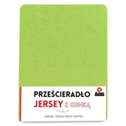 Prześcieradło 60 x 120 Jersey z Gumką Gaja 35