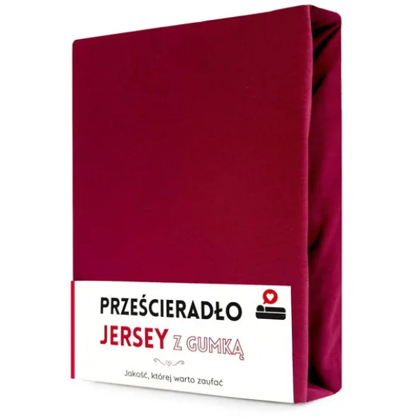 Prześcieradło 60 x 120 Jersey z Gumką Gaja 18