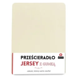 Prześcieradło 60 x 120 Jersey z Gumką Gaja 03