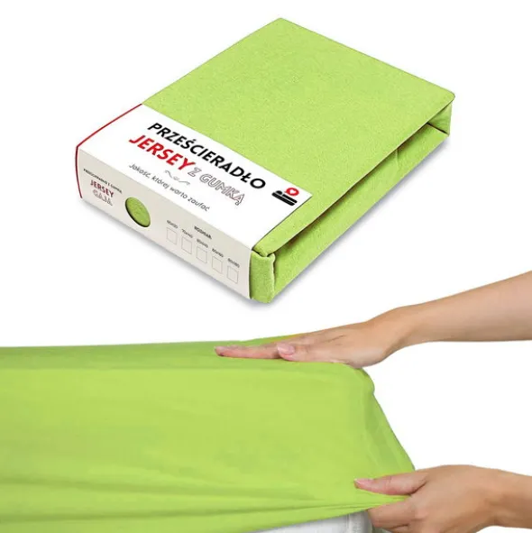 Prześcieradło 70 x 140 Jersey z Gumką Gaja 35