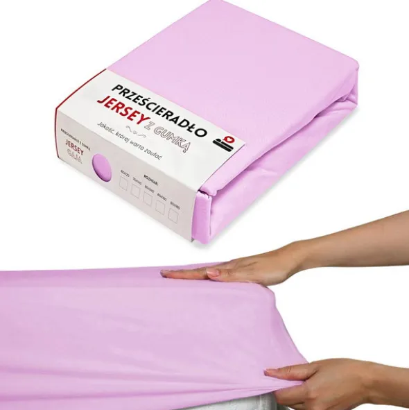 Prześcieradło 80 x 160 Jersey z Gumką Gaja 20