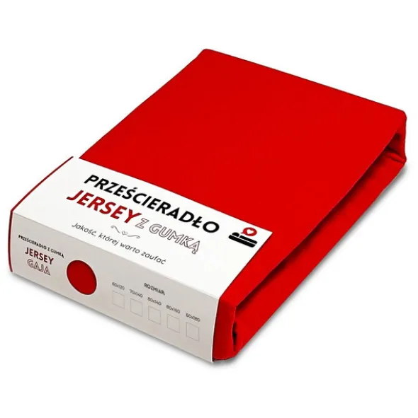 Prześcieradło 80 x 160 Jersey z Gumką Gaja 16
