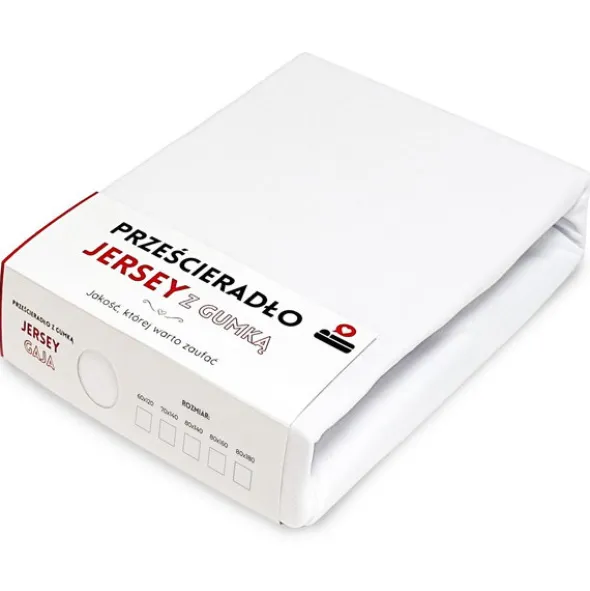 Prześcieradło 80 x 160 Jersey z Gumką Gaja 14