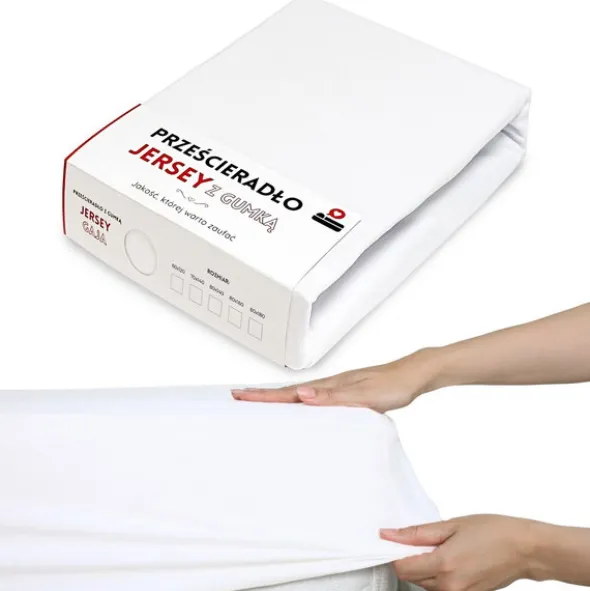 Prześcieradło 80 x 160 Jersey z Gumką Gaja 14