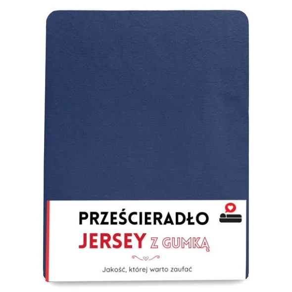 Prześcieradło 80 x 160 Jersey z Gumką Gaja 09