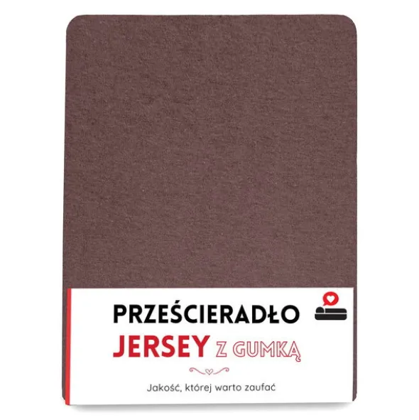 Prześcieradło 120 x 200 Jersey z Gumką Gaja 45