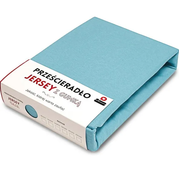 Prześcieradło 120 x 200 Jersey z Gumką Gaja 43