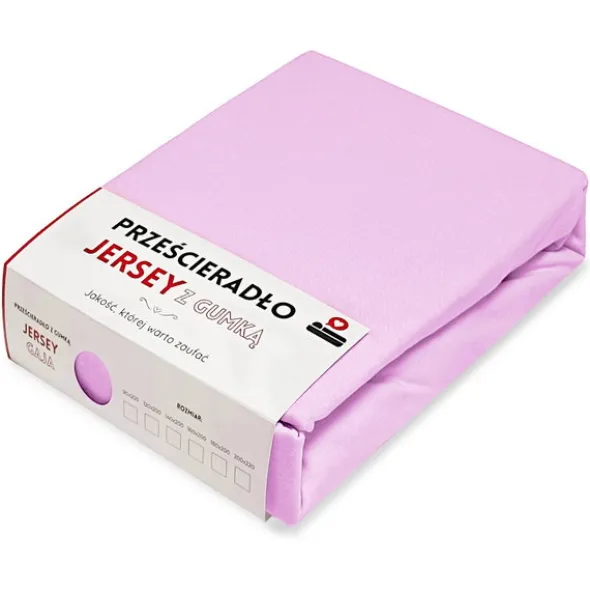 Prześcieradło 120 x 200 Jersey z Gumką Gaja 20
