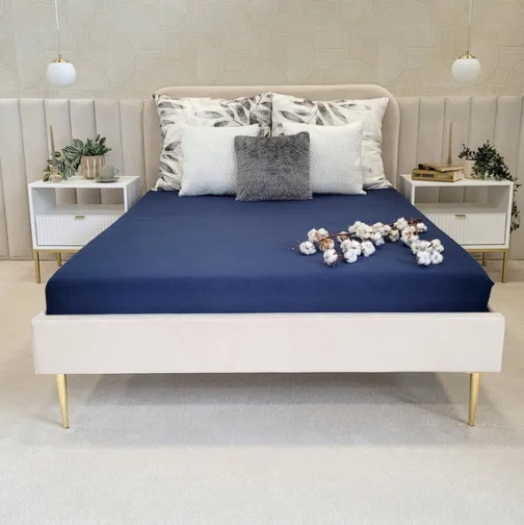 Prześcieradło 140 x 200 Jersey z Gumką Gaja 09