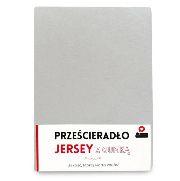Prześcieradło 160 x 200 Jersey z Gumką Gaja 34J
