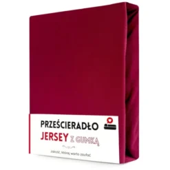 Prześcieradło 160 x 200 Jersey z Gumką Gaja 18