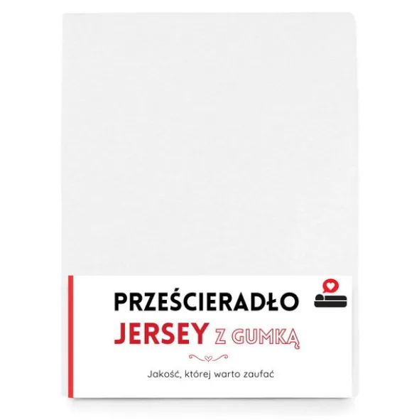 Prześcieradło 180 x 200 Jersey z Gumką Gaja 14