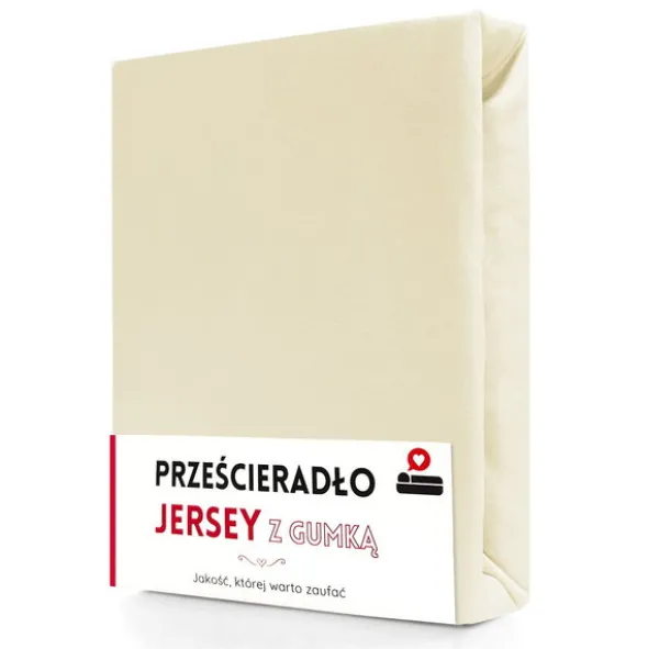 Prześcieradło 80 x 180 Jersey z Gumką Gaja 03