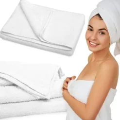 Ręcznik Hotelowy 50 x 100Aqua 01 500 g/m2 Biały
