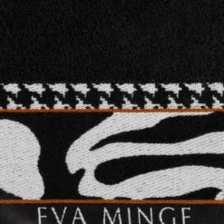 Ręcznik Kąpielowy Eva Minge Eva6 70 x 140 Czarny
