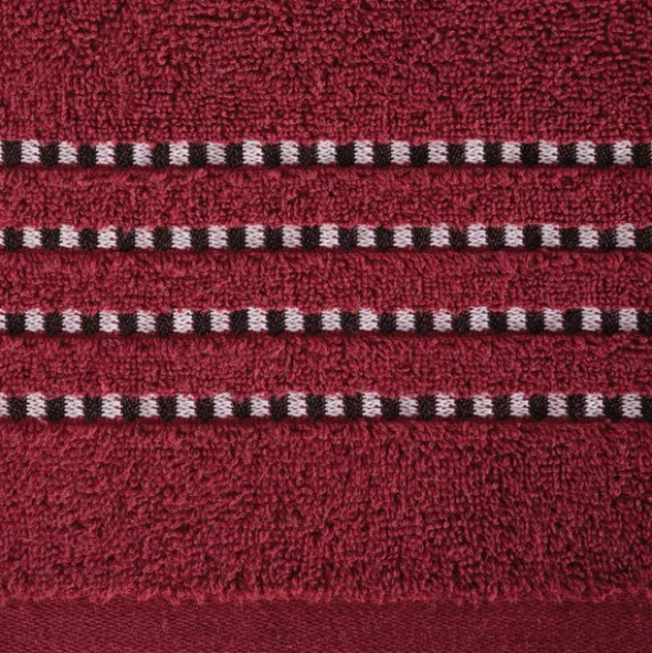 Ręcznik Kąpielowy Fiore (16) 50 x 90 Czerwony