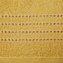 Ręcznik Kąpielowy Fiore (10) 70 x 140 Musztardowy