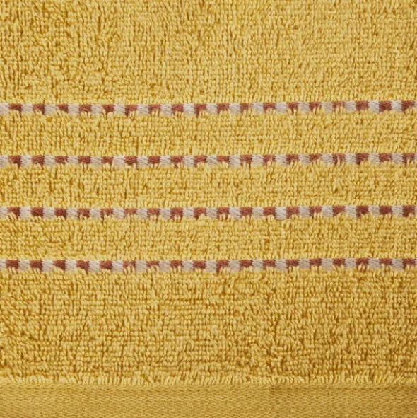 Ręcznik Kąpielowy Fiore (10) 50 x 90 Musztardowy