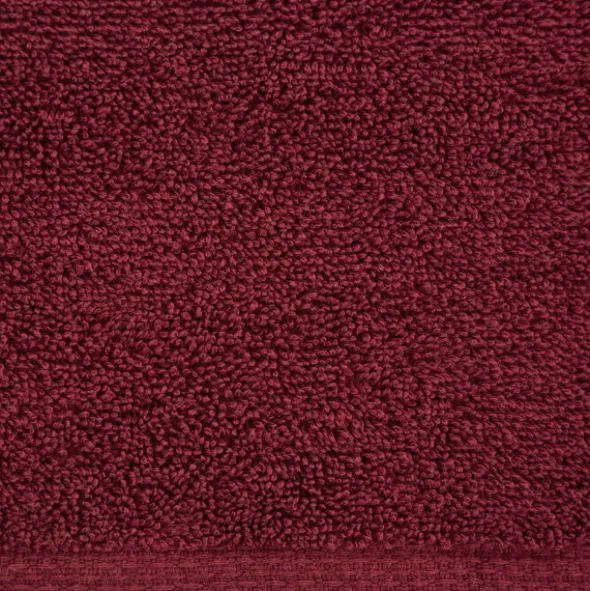 Ręcznik Kąpielowy Gładki1 (34) 50 x 90 Bordo