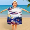 Ręcznik Kąpielowy 60 x 120 Kapturek Ponczo 50