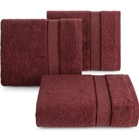 Ręcznik Kąpielowy 70 x 140 Liana 13 Bordo