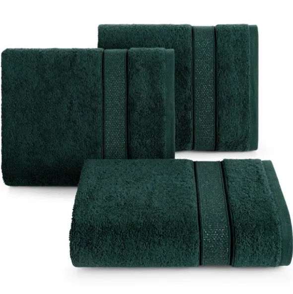 Ręcznik Kąpielowy 70 x 140 Liana 09 Ciemna Zieleń