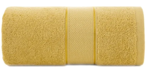 Ręcznik Kąpielowy 70 x 140 Liana 12 Musztarda