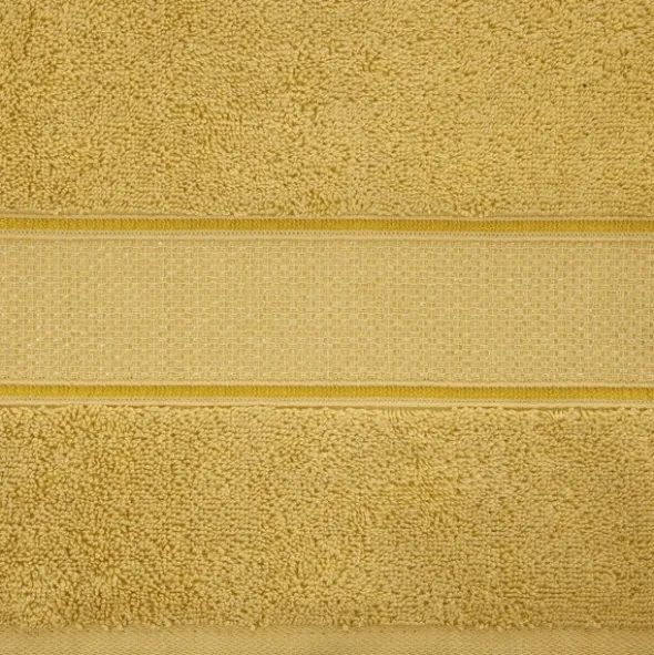 Ręcznik Kąpielowy 70 x 140 Liana 12 Musztarda