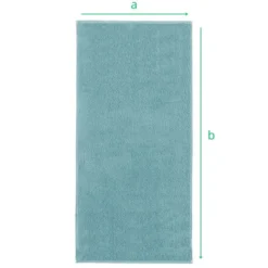 Ręcznik Otto 50 x 100 400 g/m2 Bawełniany Błękit