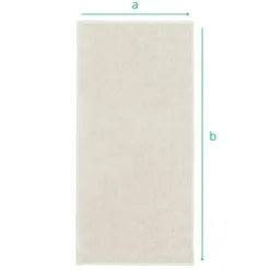 Ręcznik Otto 30 x 50 400 g/m2 Bawełniany Krem