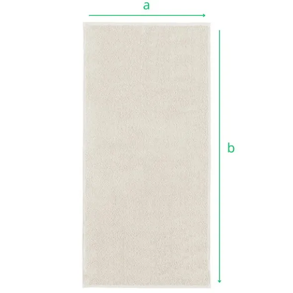 Ręcznik Otto 50 x 100 400 g/m2 Bawełniany Krem