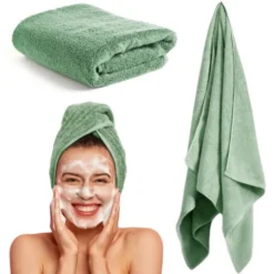 Ręcznik Otto 30 x 50 400 g/m2 Bawełniany Seledyn