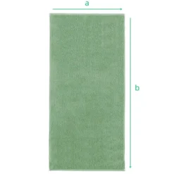 Ręcznik Otto 30 x 50 400 g/m2 Bawełniany Seledyn