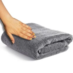 Ręcznik Otto 70 x 140 400 g/m2 Bawełniany Szary