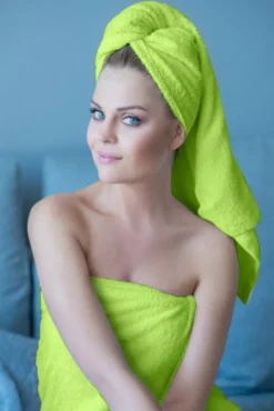 Ręcznik Tango 70 x 140 400 g/m2 12 Lime