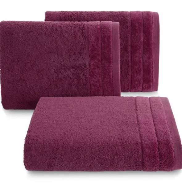 Ręcznik 30 x 50 Bawełna Damla 17 500 G/M2 Amarant