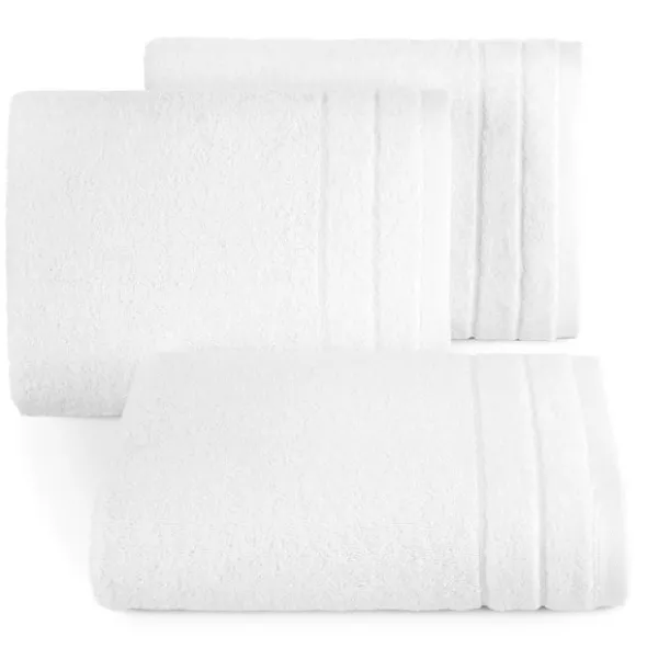 Ręcznik 50 x 90 Bawełna Damla 01 500 g/m2 Biel