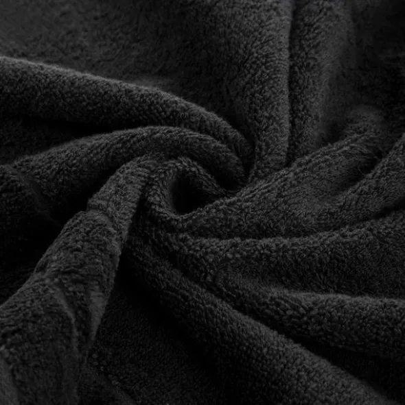 Ręcznik 70 x 140 Bawełna Damla 19 500 G/M2 Czarny